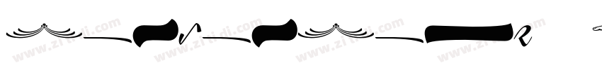 BonbonBold 普通(西方)字体转换